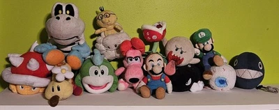 Nintendo Super Mario Peluche Muñeco Juguete Set Lote Villians Spike Dry Bones Bullet Boo  Foto 1 de 4
