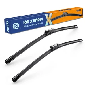 22"+22" Water Repellent Windshield Wiper Blades For 1500/Silverado 2500 HD/Si... - Picture 1 of 8