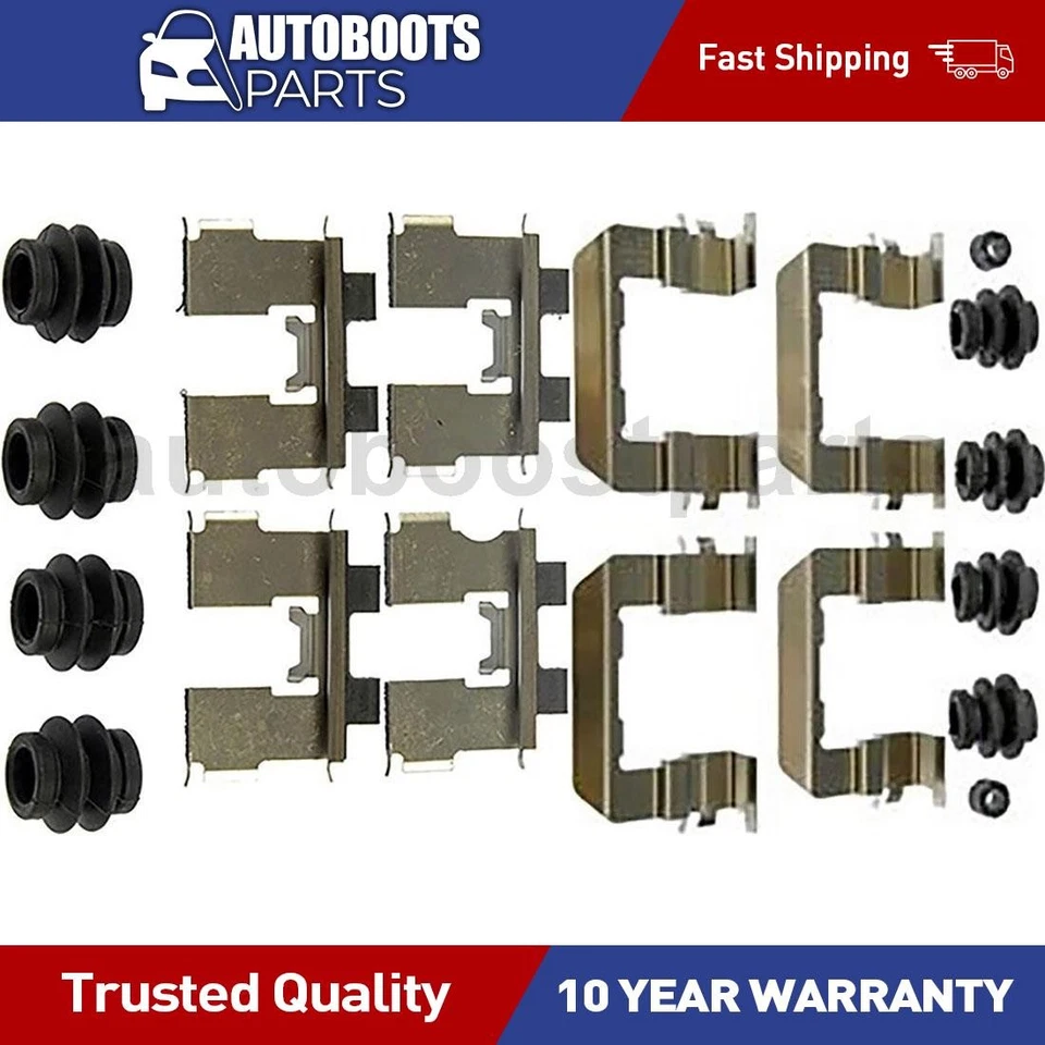 Kit de herrajes de freno de disco delantero trasero para Hyundai Santa Fe 2007-2009 Foto 1 de 4