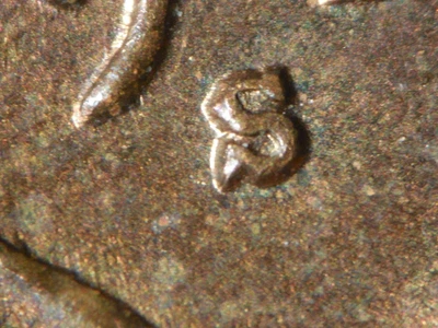 CENTAVO DE TRIGO LINCOLN DE LA DÉCADA DE 1940 ERROR DE ACUÑACIÓN DE ALTA CALIDAD RPM #8 AU/RB Foto 1 de 3