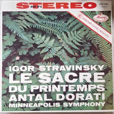 AMS 16065 Stravinsky Sacre Du Printemps Antal Dorati Mercury TAS EFR LP NM - Image 1 of 4
