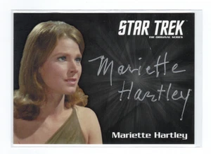 Star Trek TOS 50th Anniversary Auto Autograph Card Mariette Hartley as Zarabeth - Picture 1 of 4