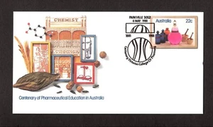 1981 Centenary Of Pharmaceutical Education Australia PSE First Day Cover Adel PM - Picture 1 of 2