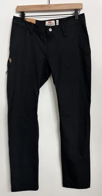 Fjallraven Women's NWT Black Abisko Pants Stretch Trousers Sz 30x31 US 40 EUR - Image 1 of 4