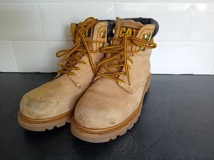 Botas CAT Caterpillar marrón para hombre talla 8 del Reino Unido - Imagen 1 de 13