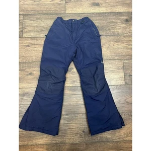 Lands' End Squall Waterproof Snow Pants Ski, Navy Sz 8 - Picture 1 of 6