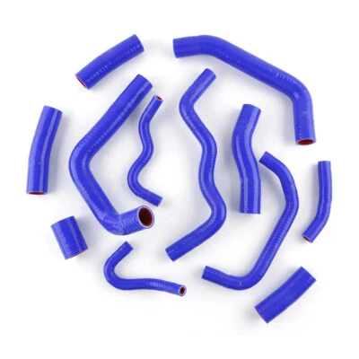 Fit 2004-2007 Honda CBR1000RR CBR 1000 2005 2006 Silicone Radiator Hose Kit Blue - Imagem 1 de 2