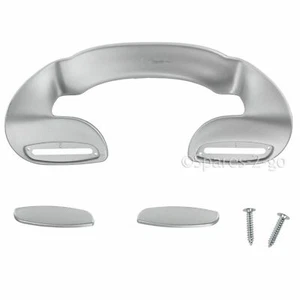 LEC Fridge Freezer Door Grab Handle Grey Silver Refrigerator Adjustable 190mm - Picture 1 of 3