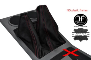 RED SEAM LEATHER SHIFT BOOT SHIFT BOOT HI-LOW F?R FORD RANGER 06-2011 - Picture 1 of 1