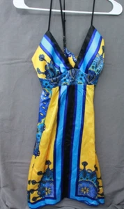 Rubber ducky Vintage dress with spaghetti straps back crossed - Bild 1 von 3