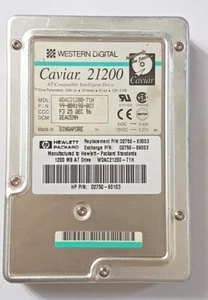 1.2 GB IDE Western Digital WDAC21200-71H P-ATA 5200RPM 128KB HDD 3.5" Hard Drive - Picture 1 of 1