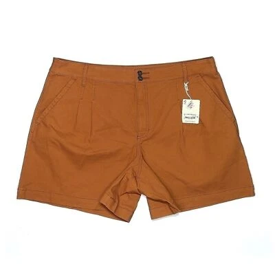 Pantalones Cortos Chinos ANA Copper Canyon Naranja Algodón Talla 18 Nuevos con Etiquetas Foto 1 de 4