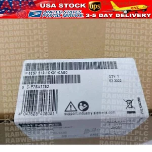 New Siemens 6ES7512-1DK01-0AB0 6ES7 512-1DK01-0AB0 CPU 1512SP-1 PN for ET 200SP - Picture 1 of 3