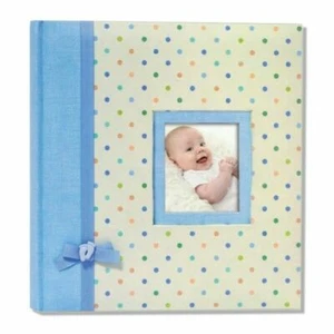 Fotoalbum Babys Jungen Kara Hellblau 30 Blätter 32X32 Mit Seidenpapier - Bild 1 von 1