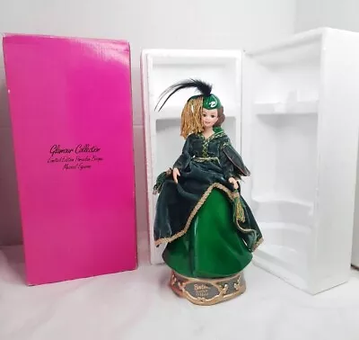 Barbie como Scarlett O'Hara: Figura musical de porcelana Enesco nueva en caja 1995 Foto 1 de 4