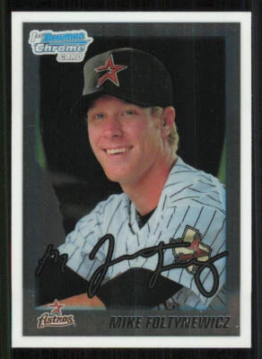 2010 Bowman Chrome Draft Prospects #BDPP71 Mike Foltynewicz - Image 1 of 2