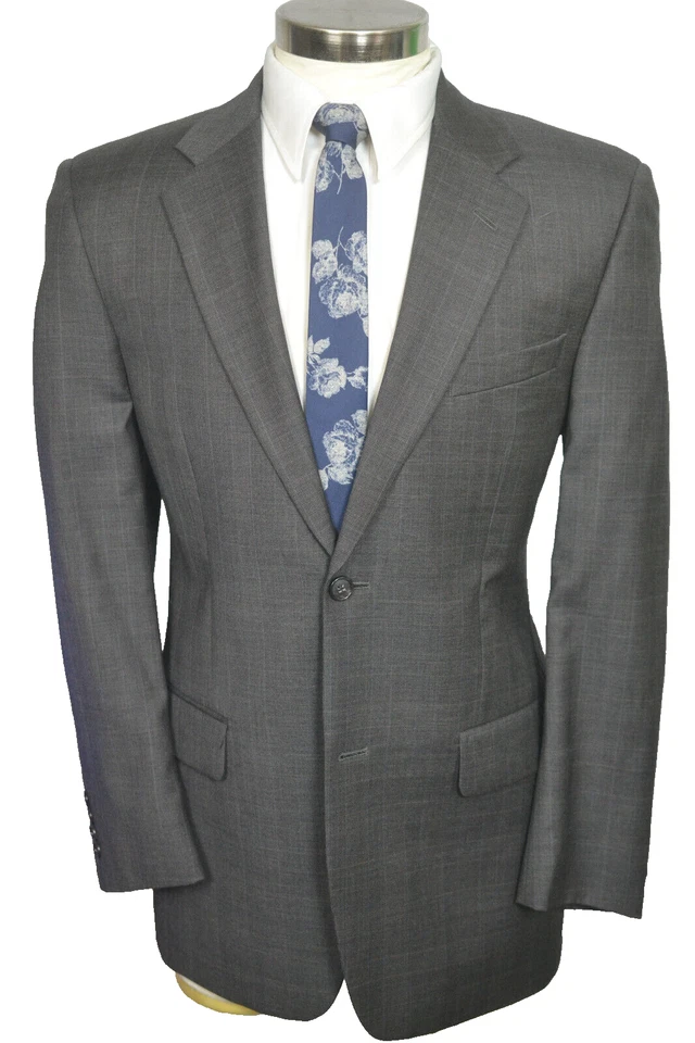 Alfani мужской коричневый GLEN PLAID REG FIT шерсти Sport пальто Blazer куртка размер 40R - Изображение 1 из 4