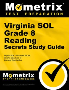 Virginia SOL Grade 8 Reading Secrets Study Guide - Picture 1 of 1