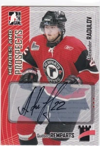 ITG Heroes and Prospects 2005-06 Autograph Alexander Radulov - Bild 1 von 12