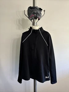 UNDER ARMOUR Girls’ UA Cold Weather Half-Zip Top YOUTH M And Shirt Bundle - Picture 1 of 5