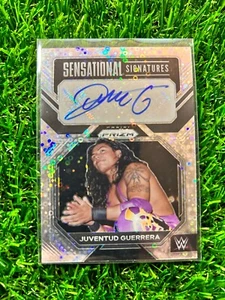 Juventud Guerrera Auto 2022 sensationelle Signatures Disco Prizm WWE Autogramm - Bild 1 von 5