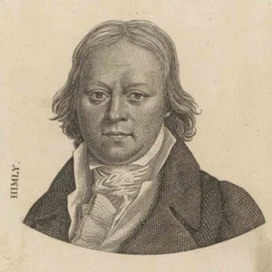 Ernst Riepenhausen Karl Himly retrato médico grabado punteado alrededor de 1820 - Imagen 1 de 3