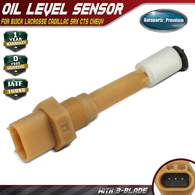 Sensor de nivel de aceite del motor para Buick LaCrosse Cadillac SRX CTS Chevrolet Corvette Foto 1 de 4