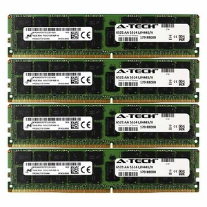 DDR4 2133MHz Micron 64GB Kit 4x 16GB Lenovo ThinkServer TD350 Memory RAM - Picture 1 of 1