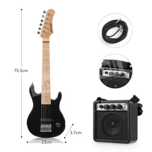 Melodic 30Inch Electric Guitar Set for Beginner w/5W Amp Picks String Carry Bag - Picture 1 of 10