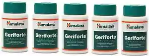 5 X Himalaya GERIFORTE 500 Tabs Antistress con Antiossidanti Scad. Maggio 2026 - Foto 1 di 12
