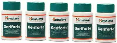 5 x Himalaya GERIFORTE 500 compresse antistress con antiossidanti scadenza ma...