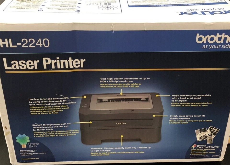 BRAND New Brother HL 2240 Monochrome Laser Printer - Image 1 of 1