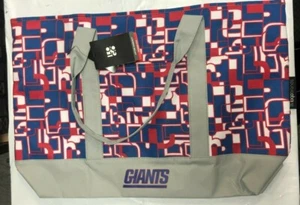 New York Giants NFL Large Tote Bag Team Logo Fashion Design 22" x 5" x 16" - Picture 1 of 1