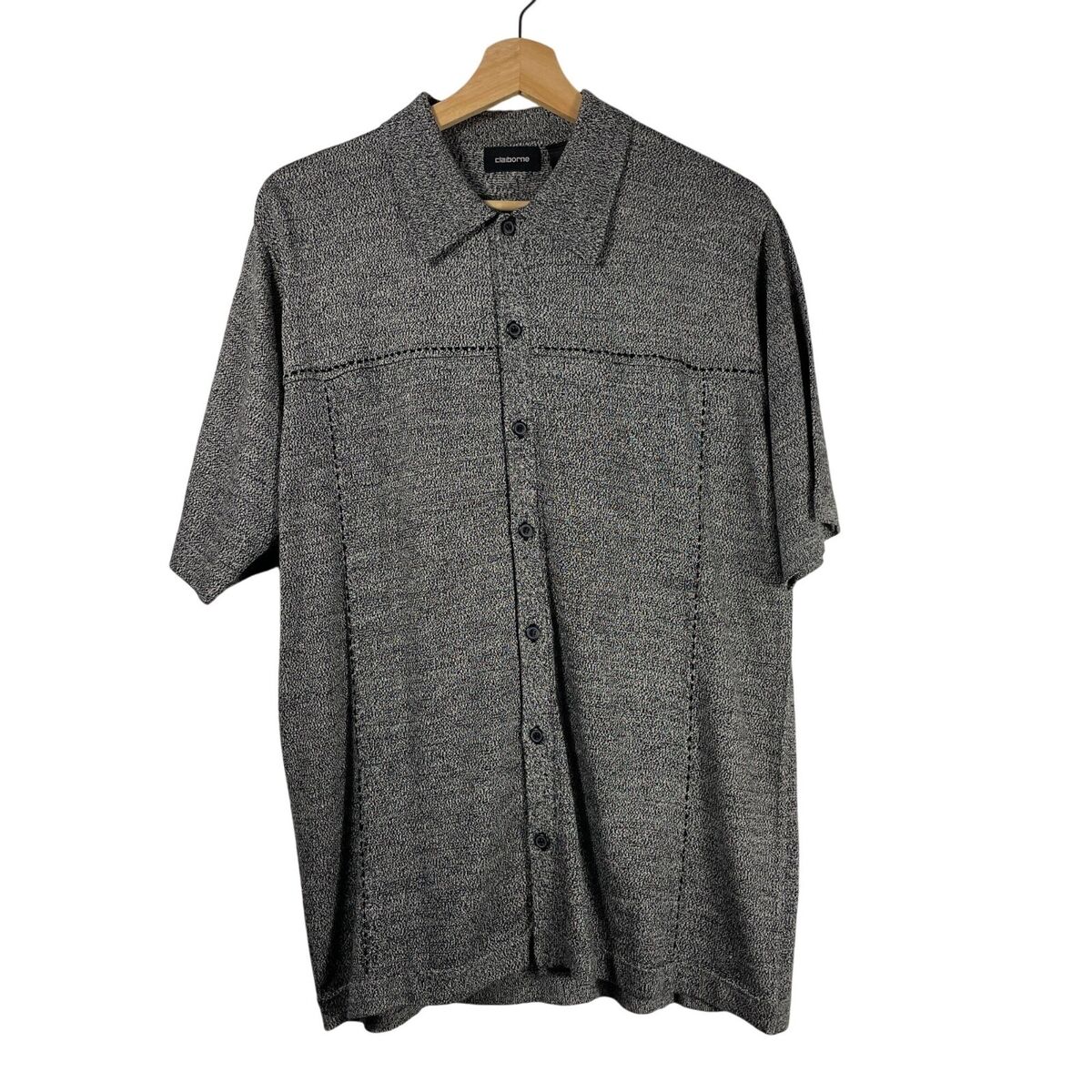 Claiborne Silk Casual Button-Down Shirts for Men for sale | eBay