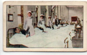 BRITISH WOUNDED IN TOTTENHAM 1914-1915 Sweet Caporal T121 World War I Scenes #55 - Picture 1 of 1