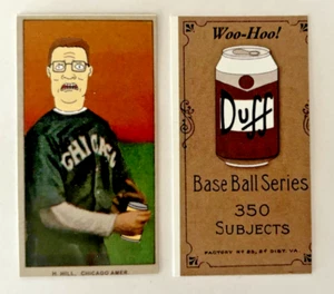 T206 Hank Hill 2-Sided T206 Tobacco Parody Card | Lee Tannehill - Picture 1 of 1