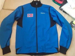 CRAFT NORWAY brand Olympic team WINDSTOPPER MEN size M jacket cross country sno - Picture 1 of 11