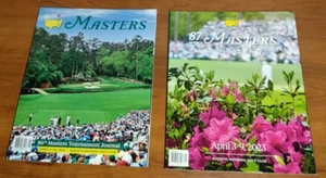 86th 87th Masters Tournament Journal Program Golf Course 2022 2023 Guide Book - Picture 1 of 15