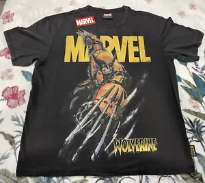 Rara CAMICIA PRIMARK MARVEL ufficiale XL WOLVERINE forza e abilità film Deadpool - Foto 1 di 3