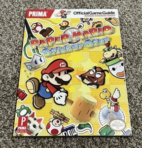 Paper Mario Sticker Star: Official Prima Games Strategy Guide. W/ Sticker Sheet - Picture 1 of 5