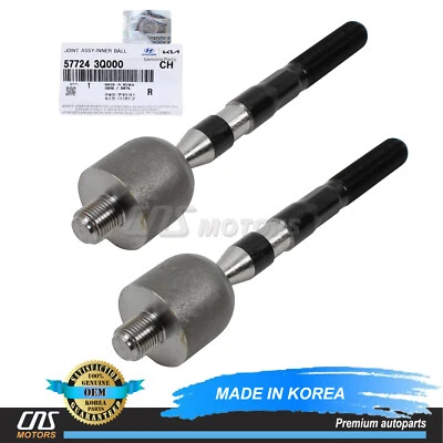 ⭐OEM⭐ Inner Tie Rod End FRONT 2PCS for 12-15 Sonata Kia 11-16 Optima 577243Q000 - Image 1 of 4