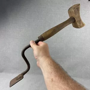 Farriers Buttress Strumento Zoccolo Parer ~ Manico per Spalle in Legno - Foto 1 di 16