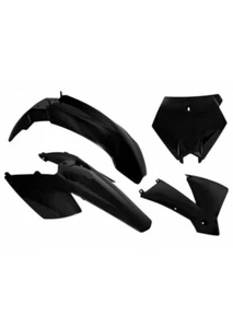 KTM 125 200 250 450 525 SX 2004 Rtech Racetech Plastics Kit - Black 75-K119 - Picture 1 of 2