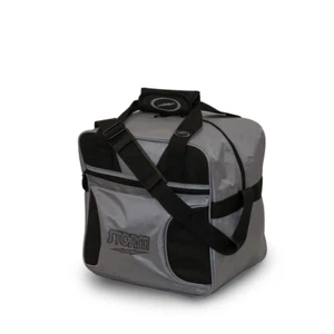 STORM 1 BALL SOLO TOTE SINGLE BALL BOWLING BAG - BLACK/SILVER - Picture 1 of 1