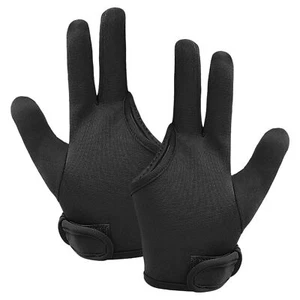 2pc Hairdressing Gloves 3 Finger Heat Resistant Elastic Mittens For Curling Wand - Picture 1 of 14