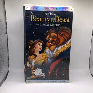 Beauty and the Beast (VHS, 2002, Platinum Edition) - Bild 1 von 2