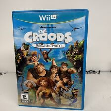 Croods: Prehistoric Party (Nintendo Wii U, 2013) Complete! Free Shipping