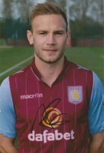 ASTON VILLA: ANDREAS WEIMANN SIGNED 6x4 PORTRAIT PHOTO+COA - Picture 1 of 1