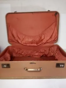 VINTAGE Luggage/Travel LADY BALTIMORE STARLINE SUITCASE 26”x16”x9” - Picture 1 of 10