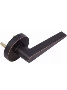 Drehfester einseitiger Attrappe Türhebel - Bronze Design Haus 581298 - Bild 1 von 5